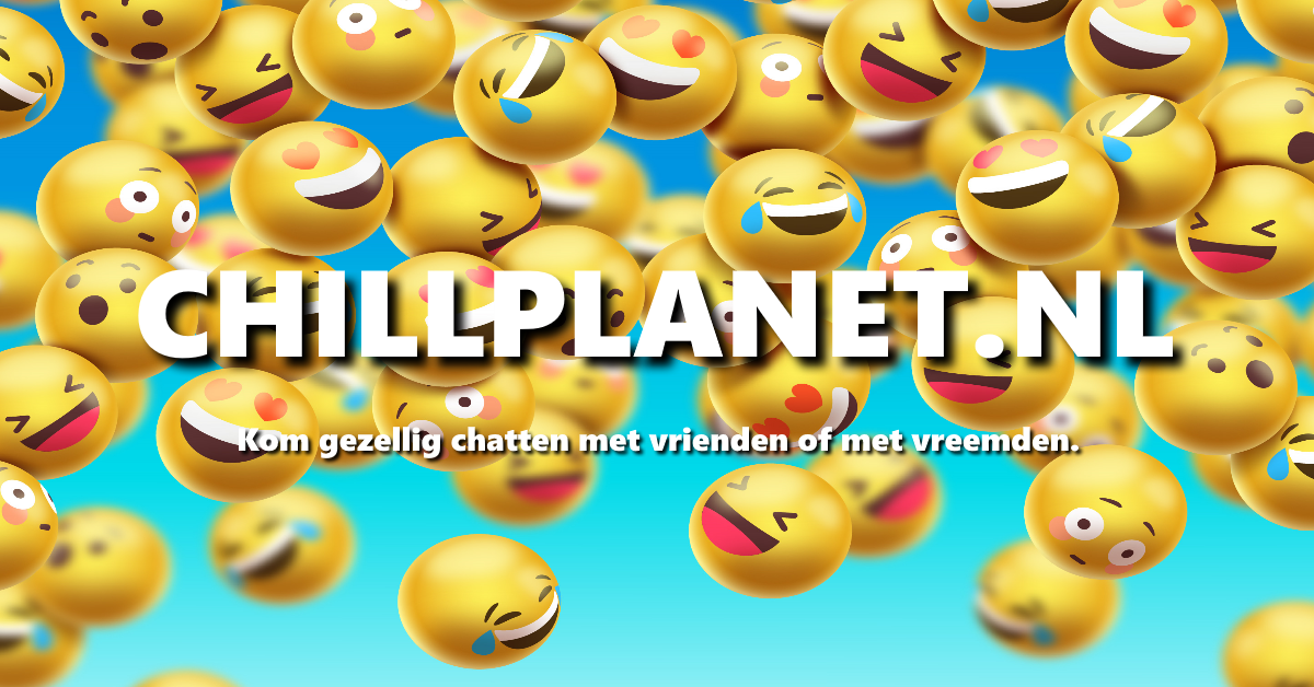 pen inhoud nood Chillplanet.nl Gezellig gratis chatten met vrienden en vreemden.